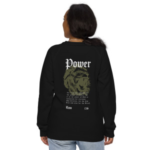 BCF Power - Unisex Organic Raglan Sweatshirt
