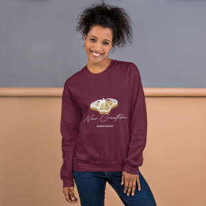 unisex-crew-neck-sweatshirt-maroon-front-679c256f644cd.jpg