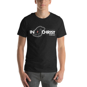 "In Christ’s Hand" Theme Shirt – T-Shirt White Print