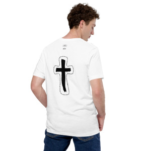“In Christ’s Hand” Theme Shirt – T-Shirt Black Print