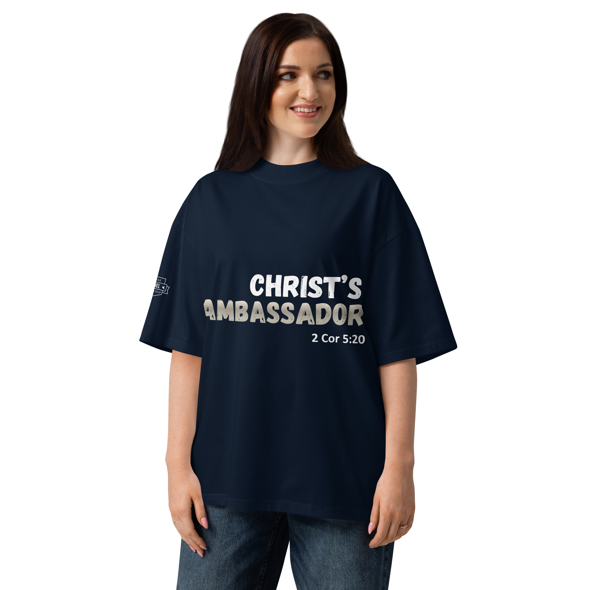 Christ Ambassador Oversized High Neck T-Shirt