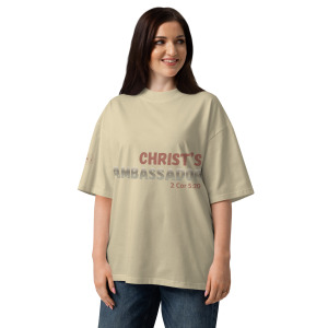 Christ Ambassador Oversized High Neck T-Shirt